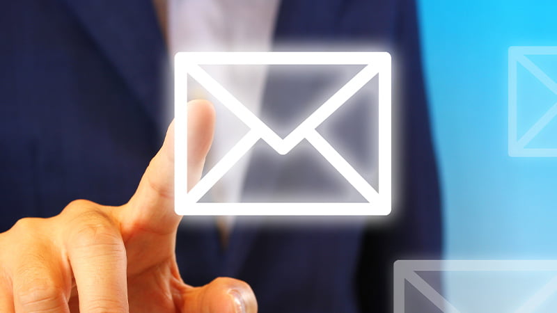 メール送信画像