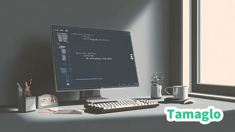 Windowsのコマンドプロンプトで「del test.txt」と「erase test.txt」を実行している画面のイメージ