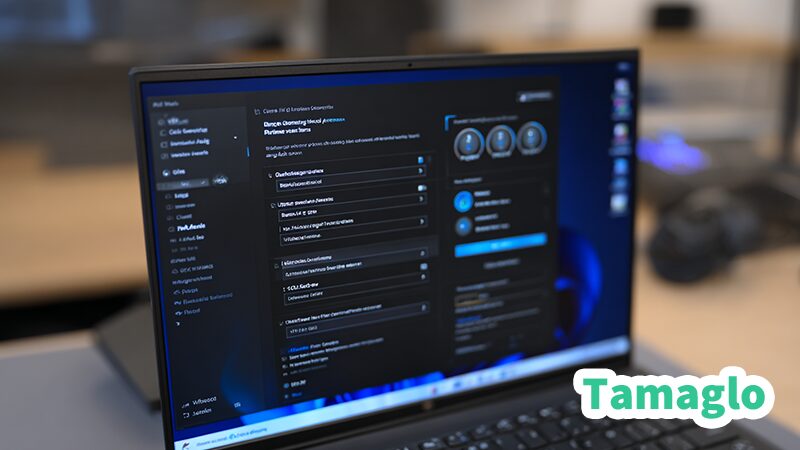 Windows 11のインストール用USBメディア作成と、BIOSでUSB起動を優先設定する手順を示す画面