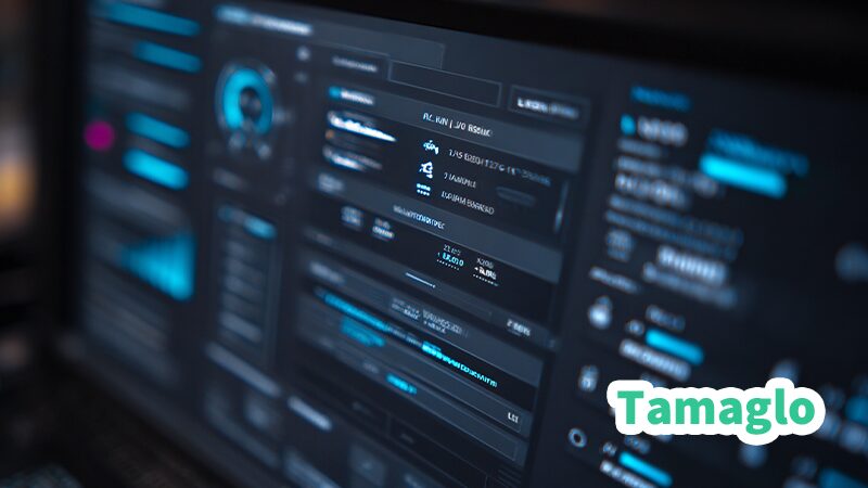 PCのBIOS画面でWake on LANやネットワーク省電力設定を確認している様子。