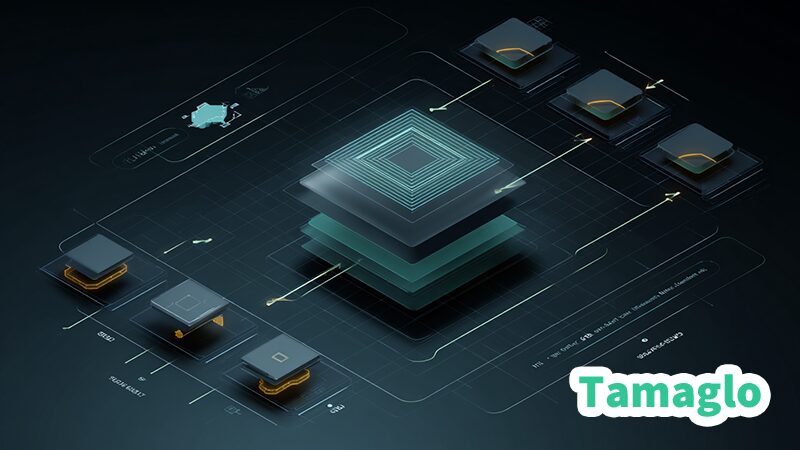 LCUとSSUの二層構造とSecure Boot証明書の更新タイムラインを表す抽象アーキテクチャ図